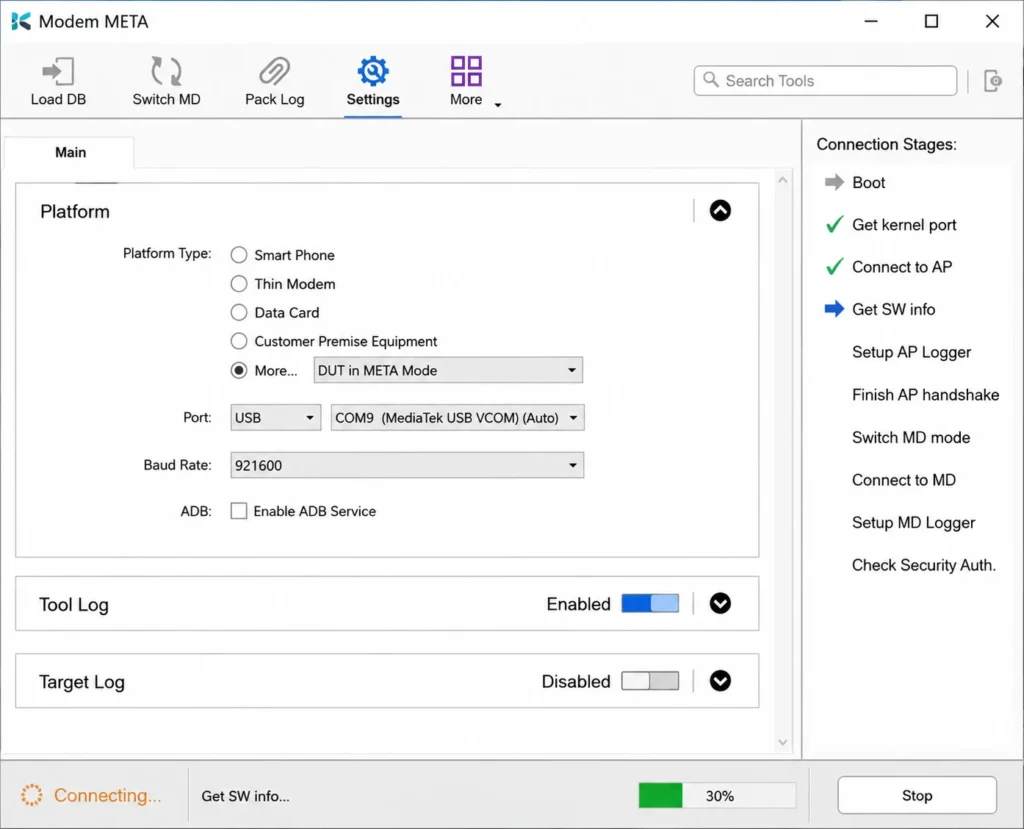 Modem Meta Tool